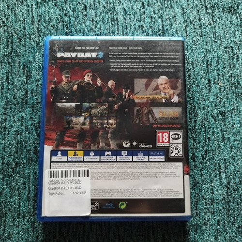 Raid World War 2 PlayStation 4 game used