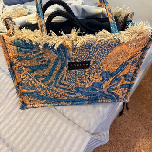 Sorena Handmade multicolor handbag