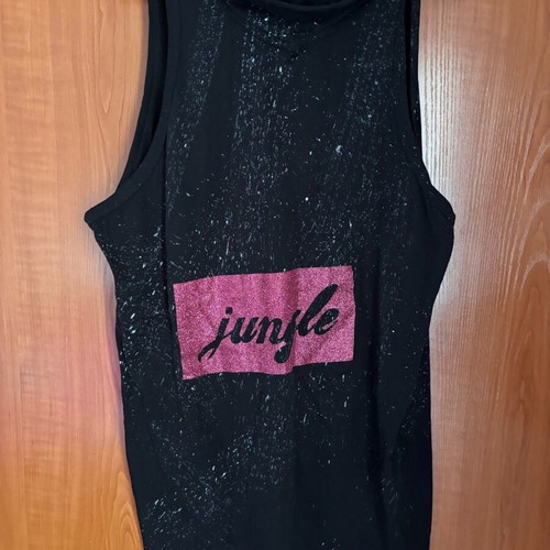 Nassos Louizos sleeveless blouse like new, black, size M