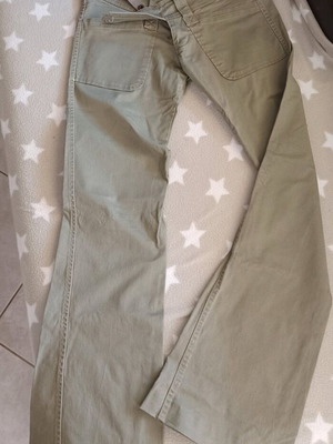 Pull&Bear women's flare pants like new, size Small, khaki