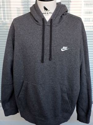 Nike Mens Grey Hoodie Size XL XXL Like New