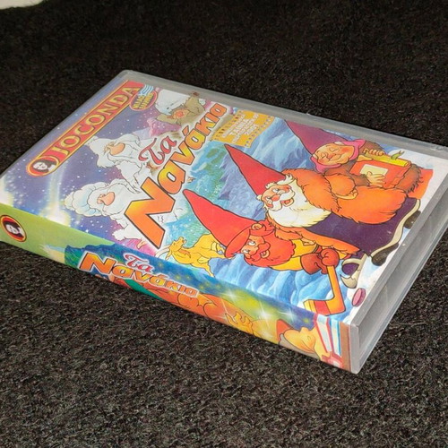 VHS Ta Nanakia Joconda animated movie like new, dubbed in Greek