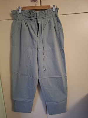 Pink Woman airy pants size L 40 12 like new, green