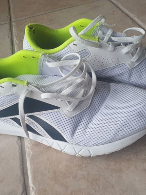 Reebok Мъжки Спортни Обувки 44.5 Употребявани, Бели