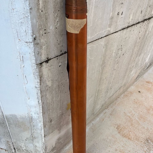 Copper sheet like new, weight 7.4 kg, width 1 meter
