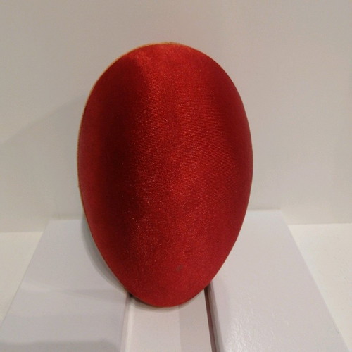 Handmade egg used with painted rooster and chick
