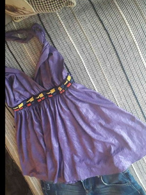 Stefanel tunic used, size S, purple