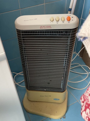 Halogen electric heater used, good condition