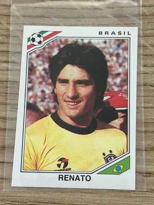 Αυτοκόλλητο Renato Brazil World Cup 1986 Panini #251