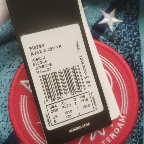 Ajax Adidas 2020/21 jersey new, size 176/S