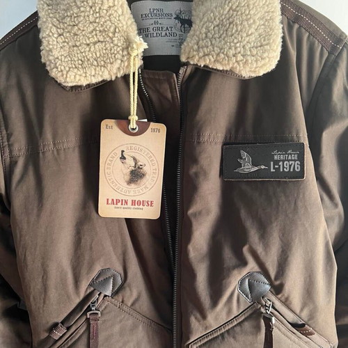 Aviator jacket Lapin new, brown, age 14