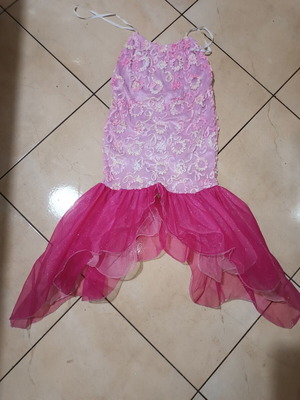 Mermaid tail costume like new for 10 years old