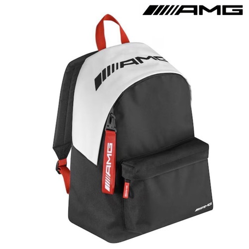 AMG rucksack new, white and brown