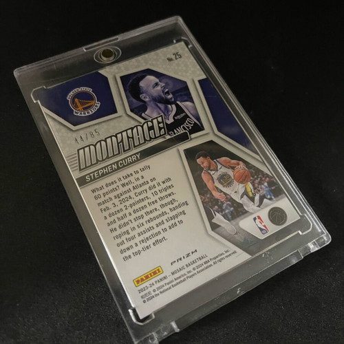 Stephen Curry Mosaic card numbered /85 like new
