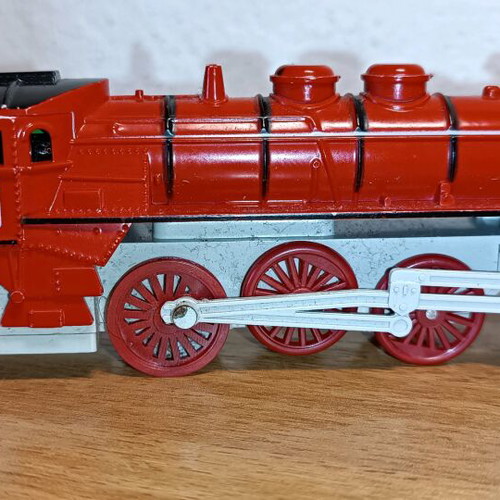 Iron train with wagons full functional or engine