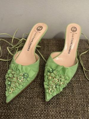 Les Tropeziennes green pumps size 37 new without tag