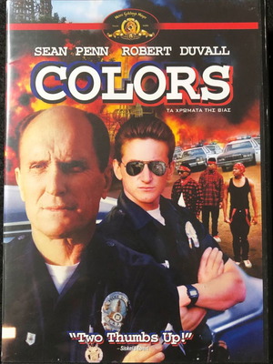 Colors 1988 DVD used, action, adventure, subtitles