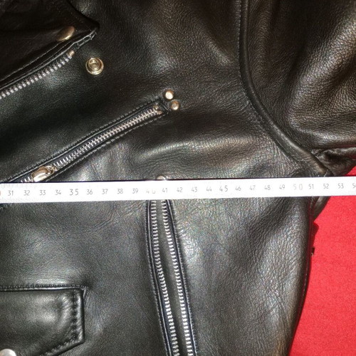 Nicce London Leather cropped leather jacket new, size Large, black