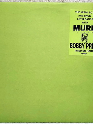 Bobby Print Tried So Hard 12" винил употребяван, електронна хаус