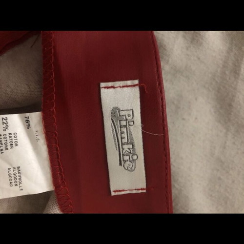 Leather skirt Achilleas Accessories red size S like new