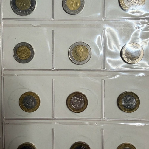 Συλλογή διμεταλλικών νομισμάτων μεταχειρισμένη, πακέτο 32 τεμαχίων