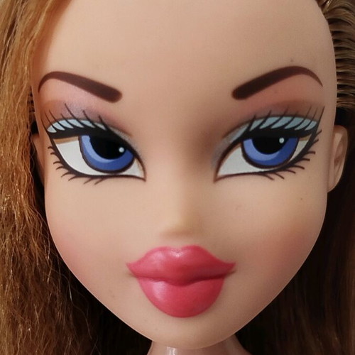 Bratz Slumber Party Meygan doll used, nude with flaws