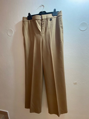 Chloe women's beige pants like new, size L 40 12