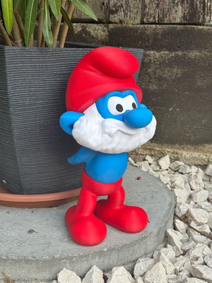 Papa Smurf figure like new