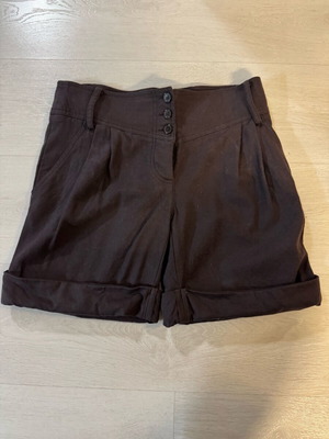 Patricia Pepe wool brown bermuda shorts like new, size S