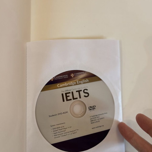 The Official Cambridge Guide to IELTS book used, English