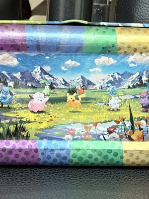Togepi Pokemon tin, empty