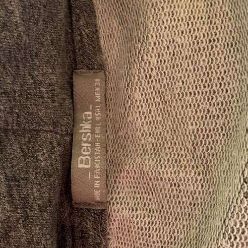 Bershka Long Cardigan Gray used, size L