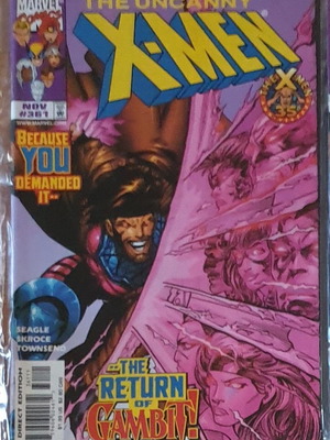 Uncanny X-Men 1963 Marvel Comics used, foreign language