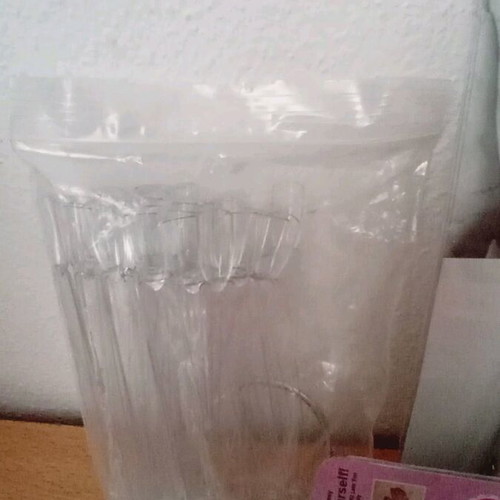 Nail art items used, decoration set with tips and glue