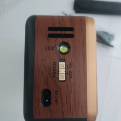 Radio USB BT new with solar panel and flashlight