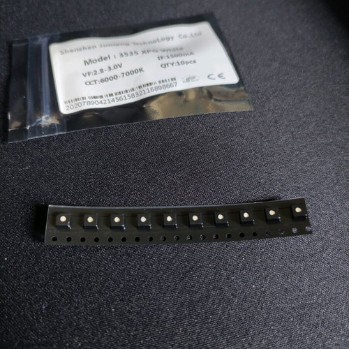 LED chips καινούργια, πακέτο 10, μοντέλο 3535 XPG White