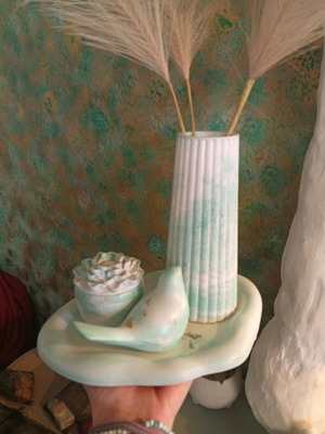 Handmade decoration set like new