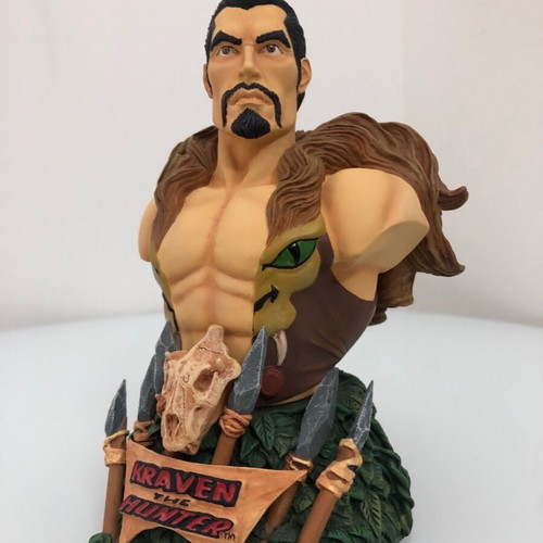Kraven bust 8 inches Rogues Gallery new Spider-Man villain Diamond Select