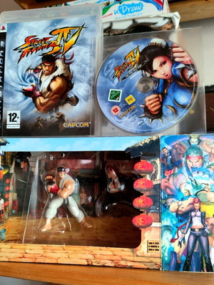 Street Fighter IV Collectors Edition used, Ps3 game, English version