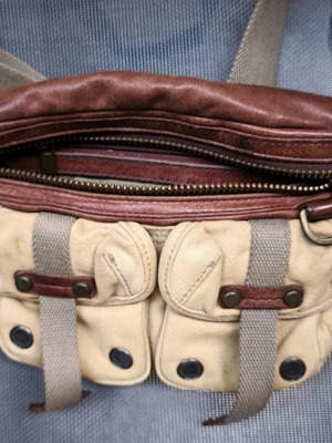 Diesel Waist Bag like new, beige, collectible