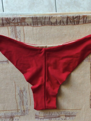 Women's Brazilian bikini bottom new, red, sizes S and M