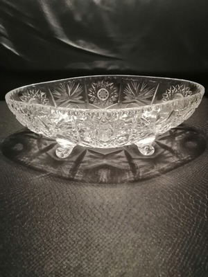 Bohemia Crystal Bowl vintage, like new