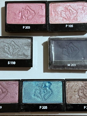 Set of 7 Lancôme Ombre Hypnôse Mono eyeshadows like new