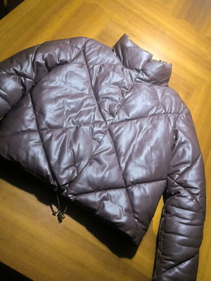 Gaudi puffer jacket brown, like new, size XL
