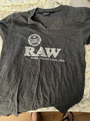 Raw T Shirt Large Black New