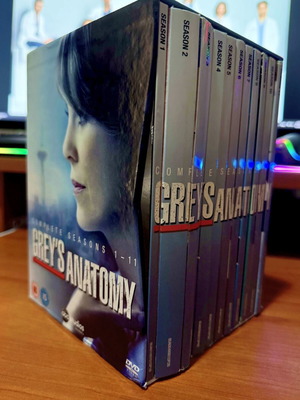 Grey's Anatomy Complete Seasons 1-11 DVD box set, Region 2