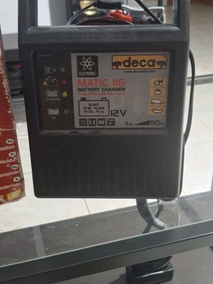Φορτιστής μπαταρίας Deca Matic 116 12V μέχρι 90AH σαν καινούργιο