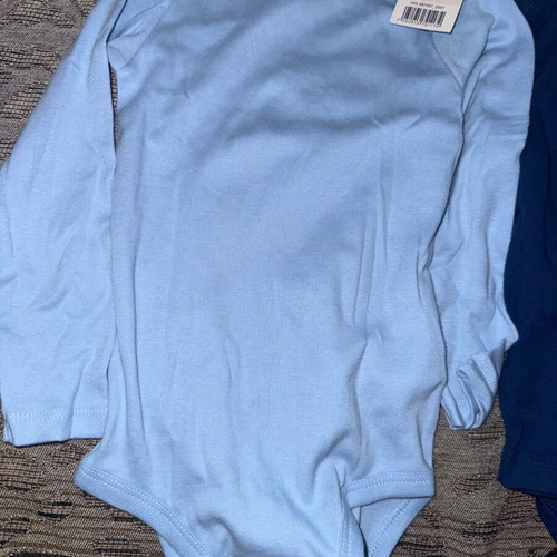 Lupilu baby long-sleeve bodysuits set of 6 new, 100% organic cotton, size 86/92