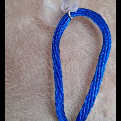 Blue Eye Glass Evil Eye Charm with Suction Cup New