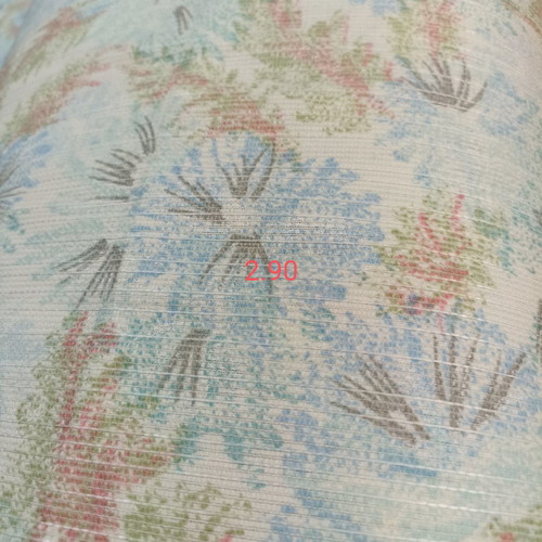 Curtain fabric from Spain new, soft polyester opaque